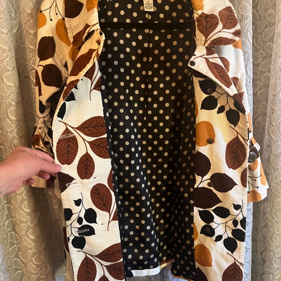 Anthropologie Elevenses Fall Changing Colors Coat - Picture 12 of 15